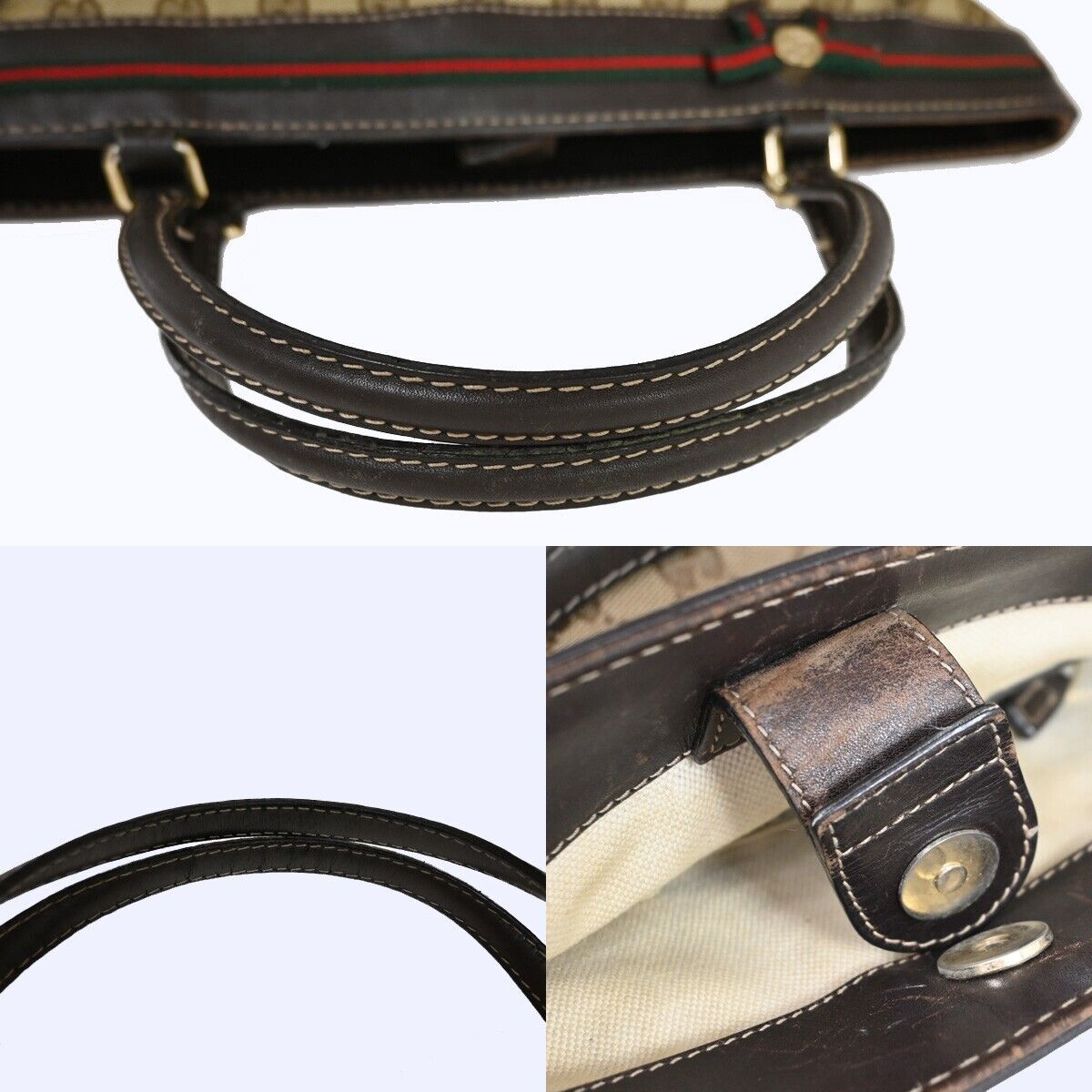 Gucci Gg Pattern Sherry Shoulder Tote