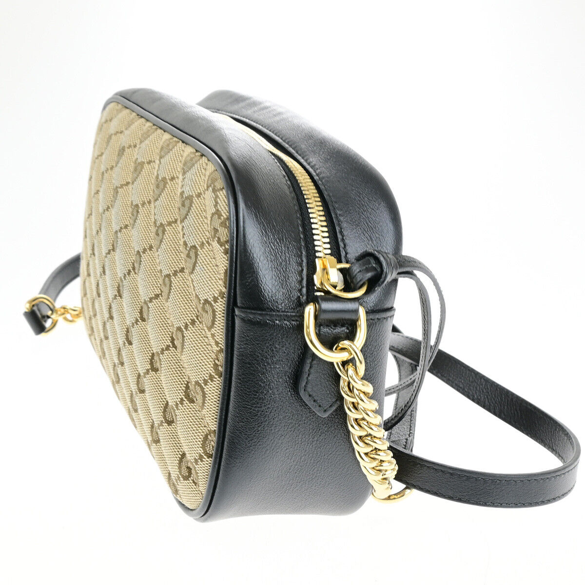 Gucci Marmont Gg Pattern Chain Shoulder