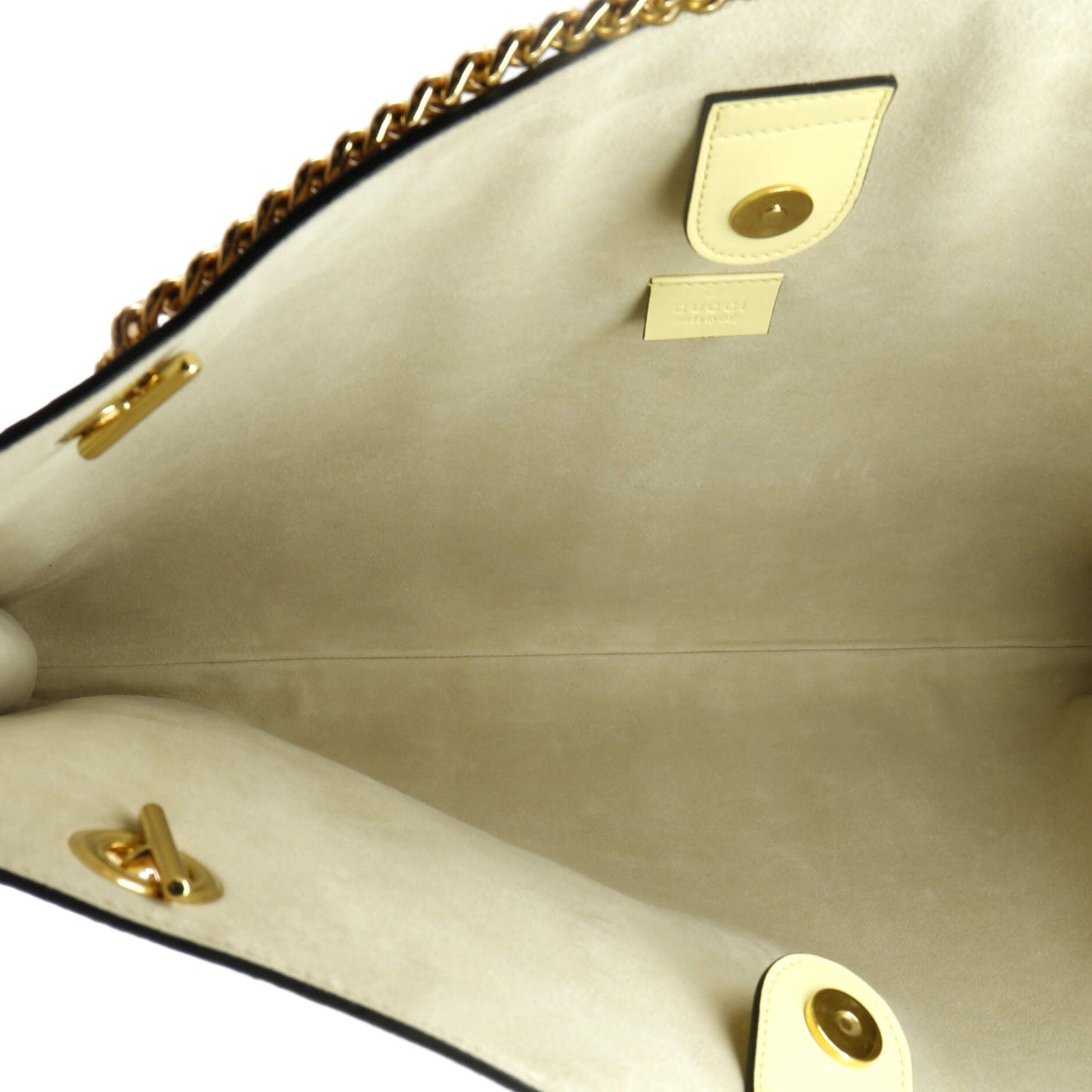 Gucci Rajah Chain Tote Snakeskin Large