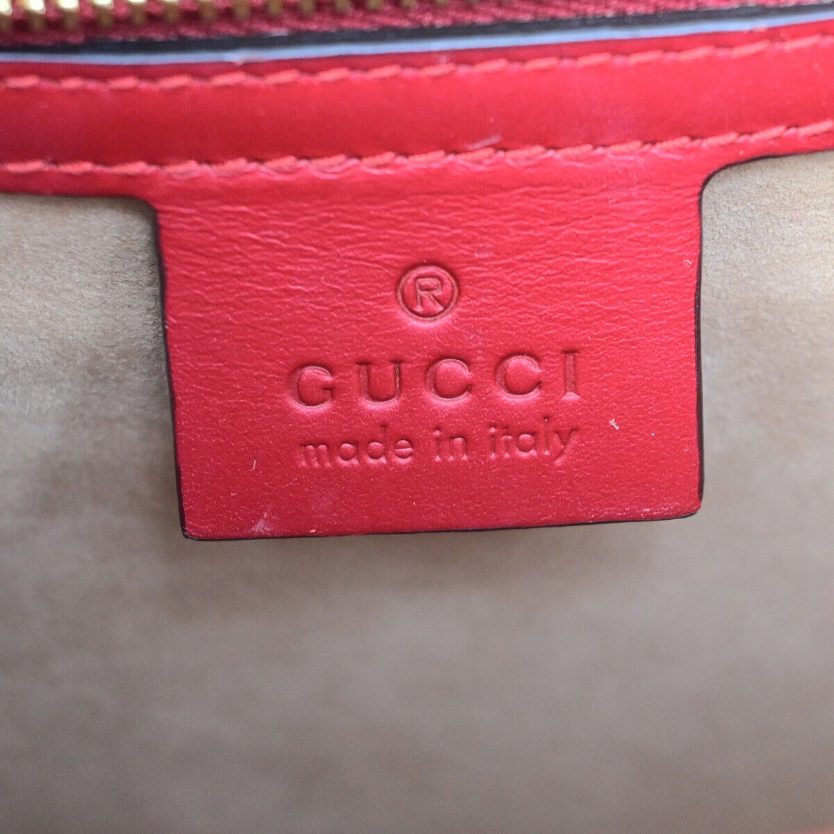 Gucci Logo Sylvie Sherry Shoulder Bag