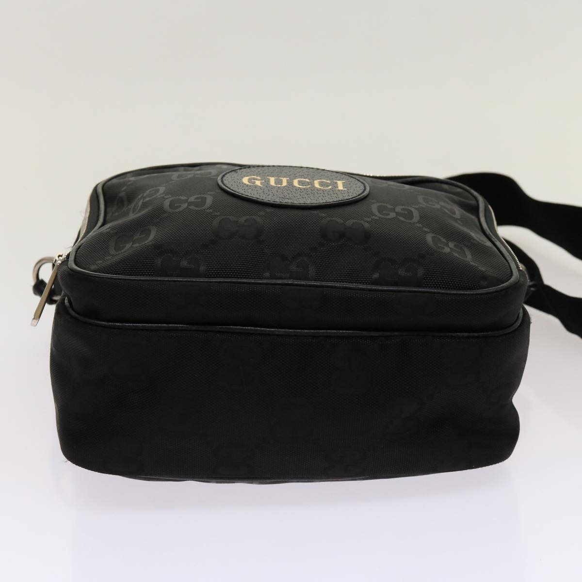 Gucci Gg Canvas Shoulder Bag Black