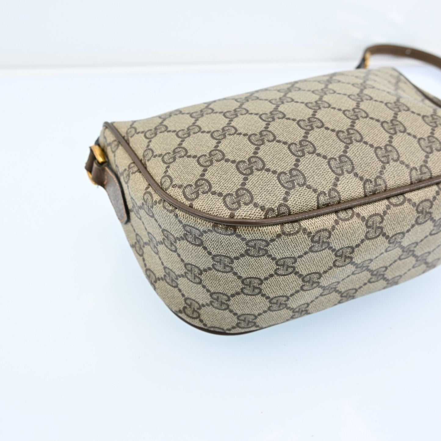 Gucci Micro Gg Shoulder Bags Pvc Leather