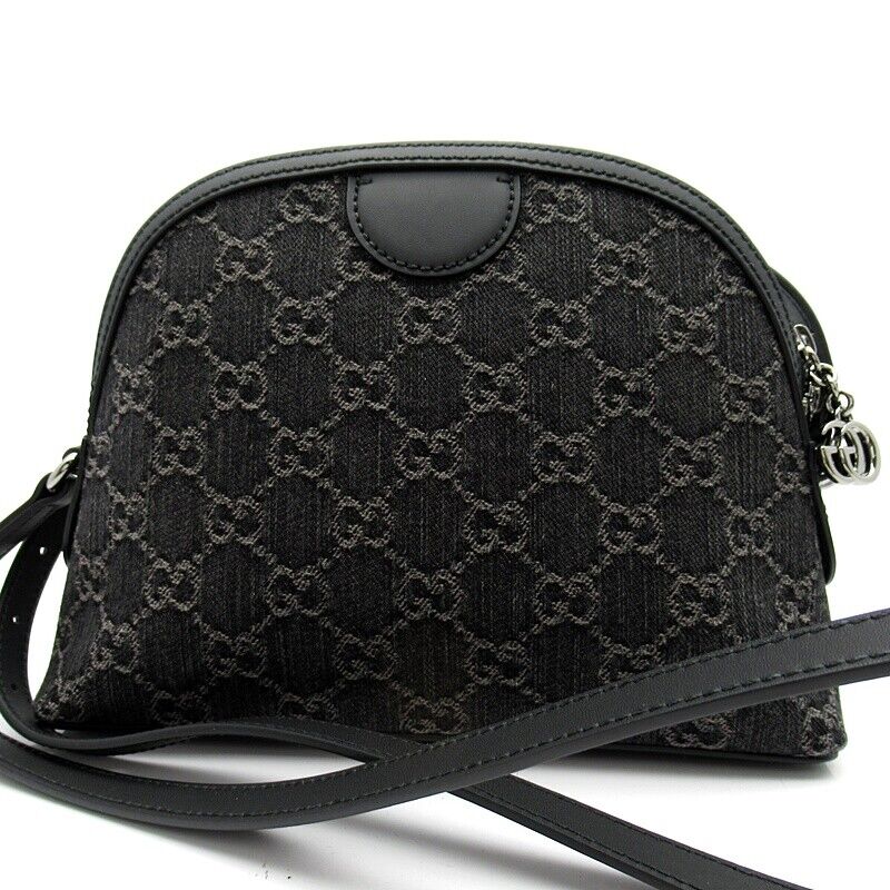 Gucci Shoulder Bag Gg Denim/Leather