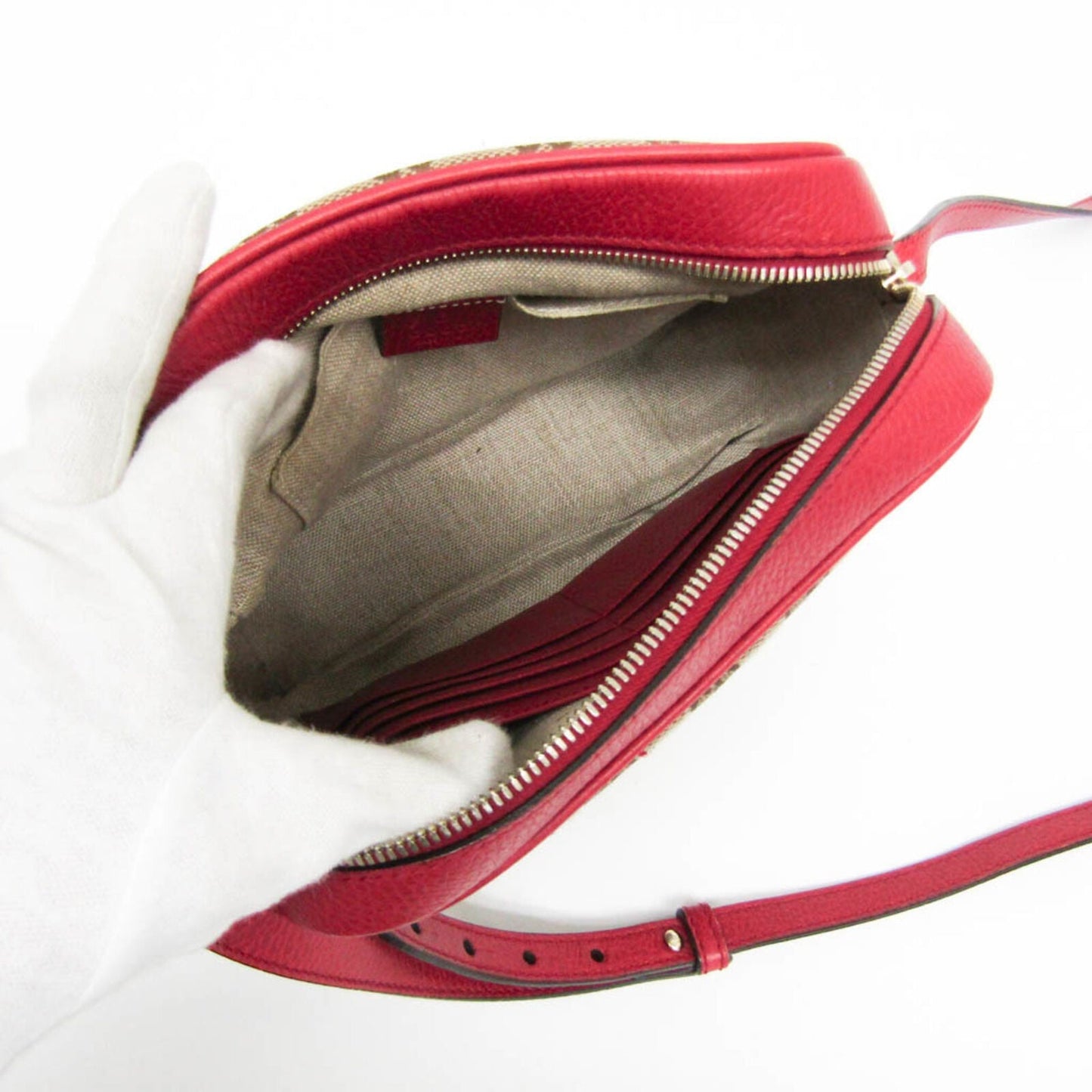 Gucci Gg Canvas Women's Leather Shoulder
