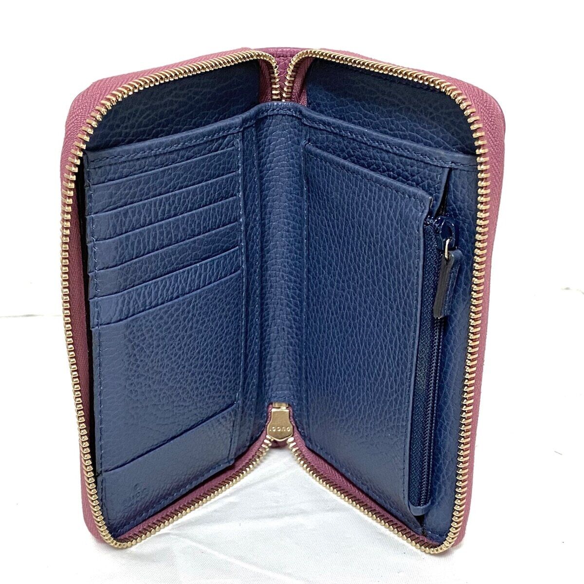 Gucci - Pink Leather Long Wallet