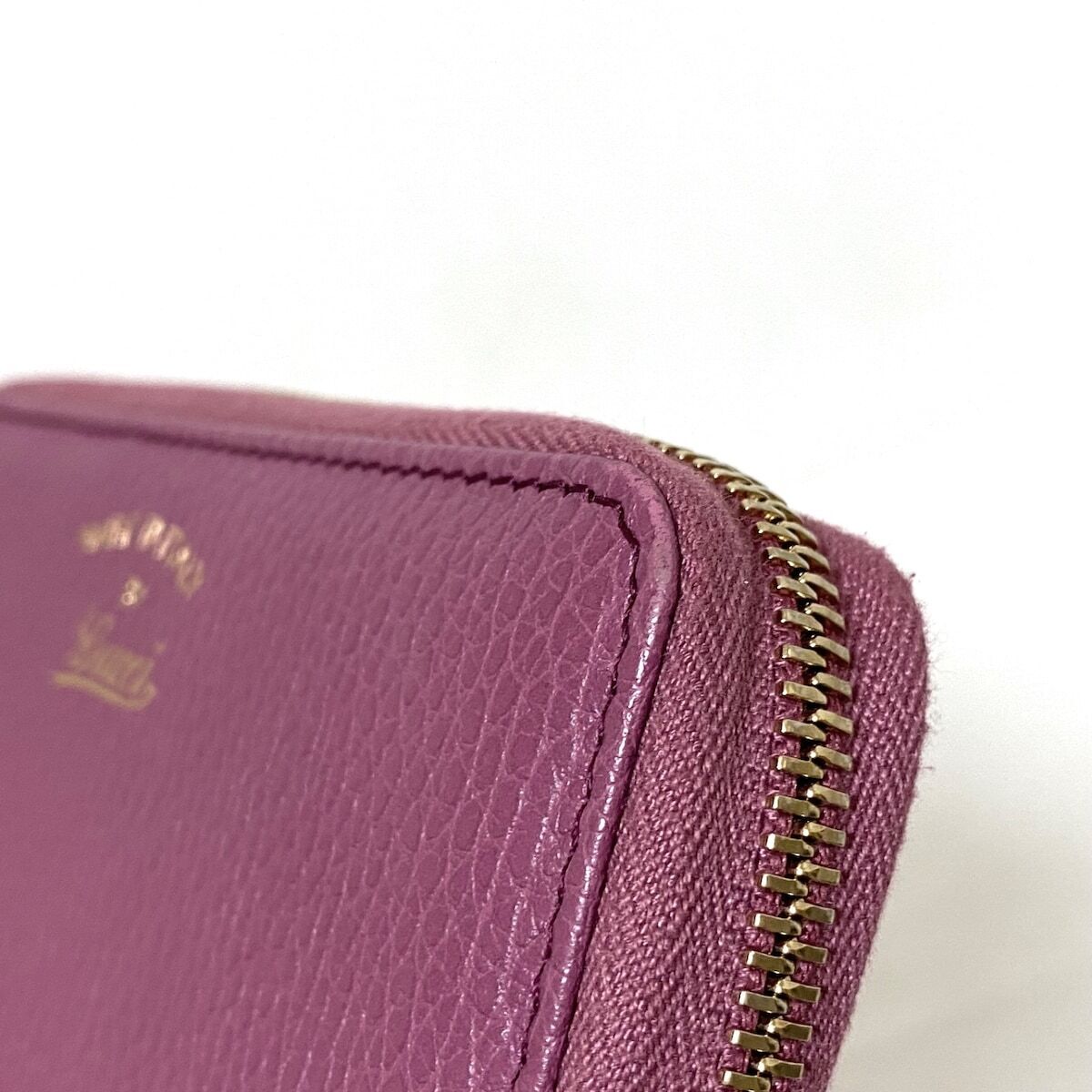 Gucci - Pink Leather Long Wallet