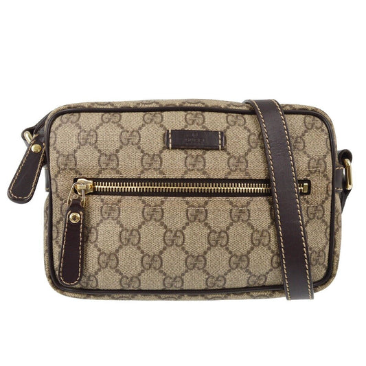 Gucci Brown Gg Crossbody Bag