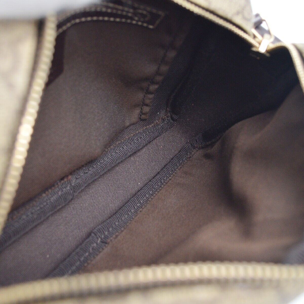 Gucci Brown Gg Crossbody Bag