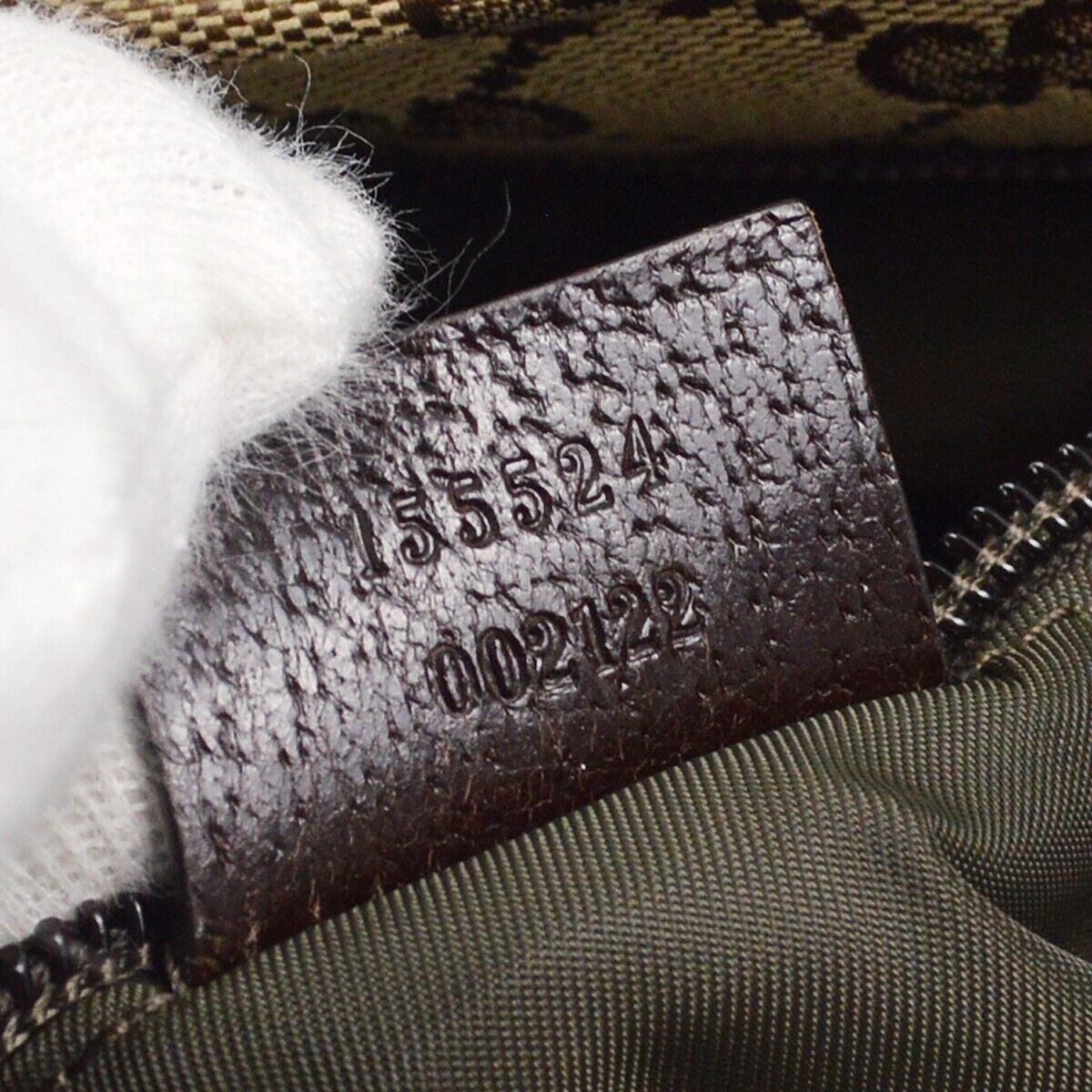 Gucci Beige Brown Sherry Gg Tote Handbag