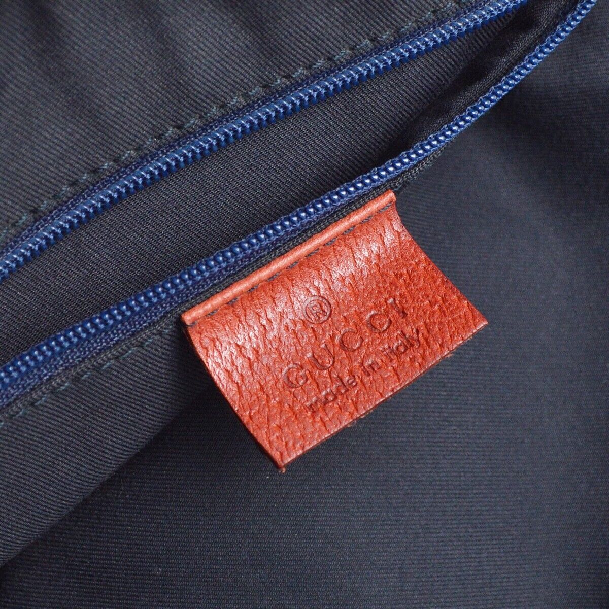 Gucci Red Navy Beige Gg Tote Handbag