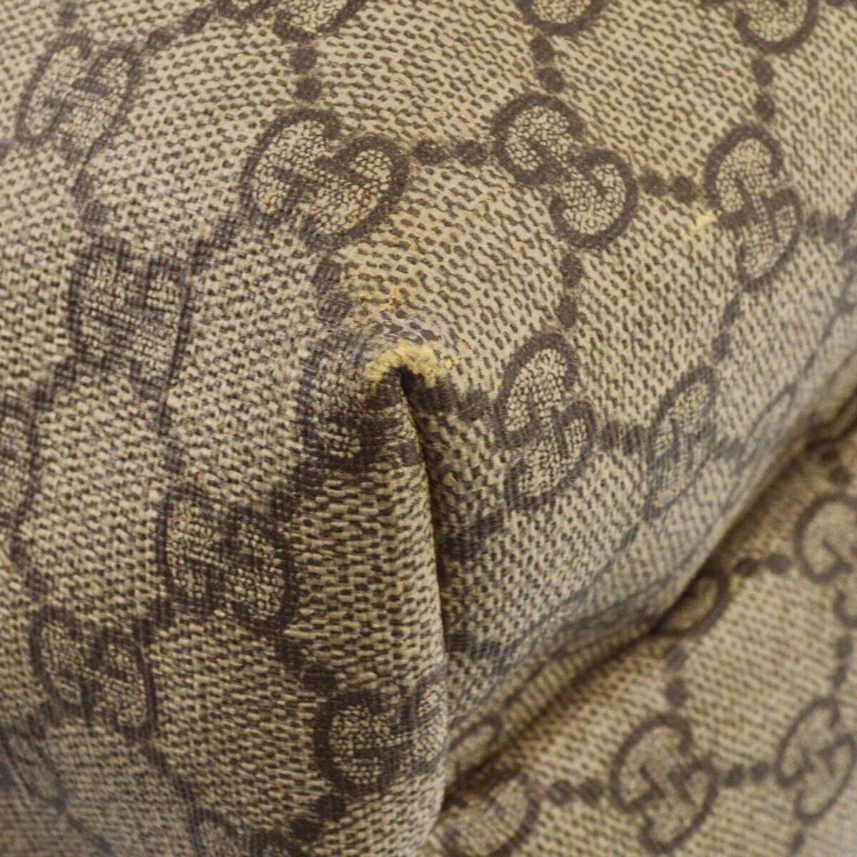 Gucci Gray White Gg Tote Handbag