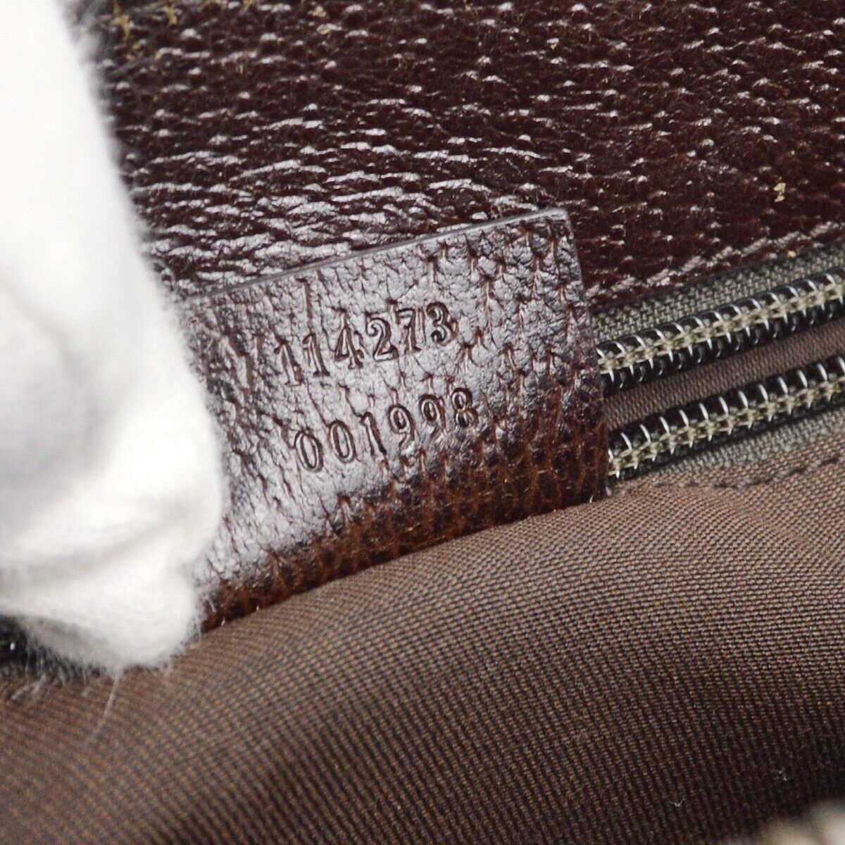 Gucci Beige Brown Gg Shoulder Bag