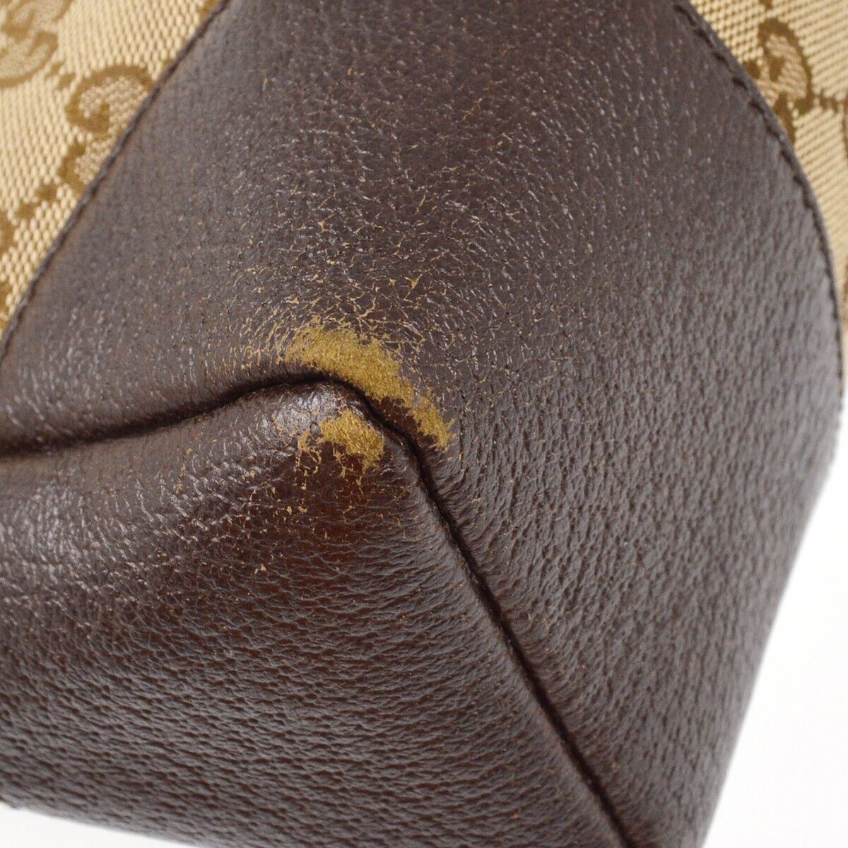Gucci Beige Brown Gg Shoulder Bag
