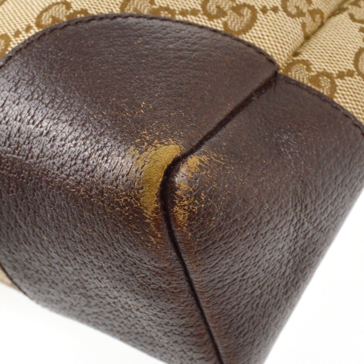 Gucci Beige Brown Gg Shoulder Bag