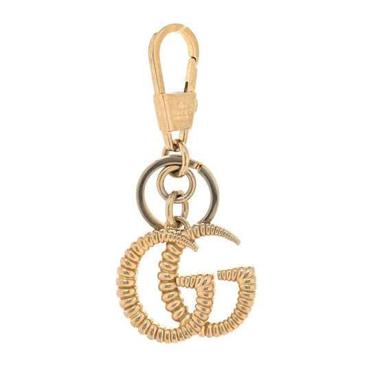 Gucci Torchon Double G Key Chain Gold