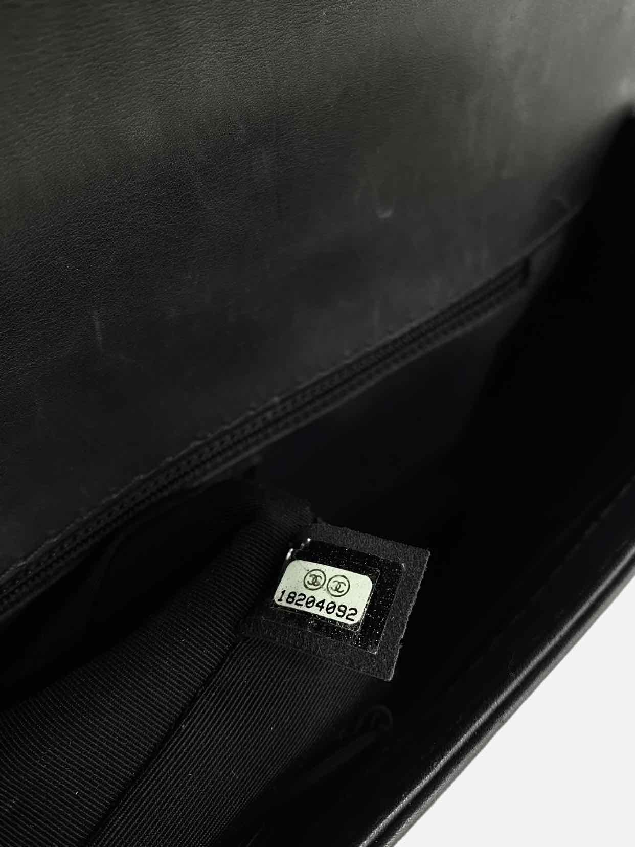CHANEL Boy Black Quilted Shoulder Bag