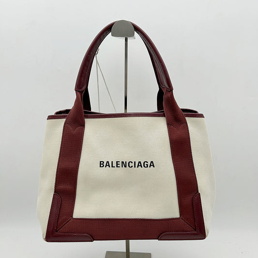 Balenciaga XS Navy Cabas Tote - Totes, Handbags LA33547