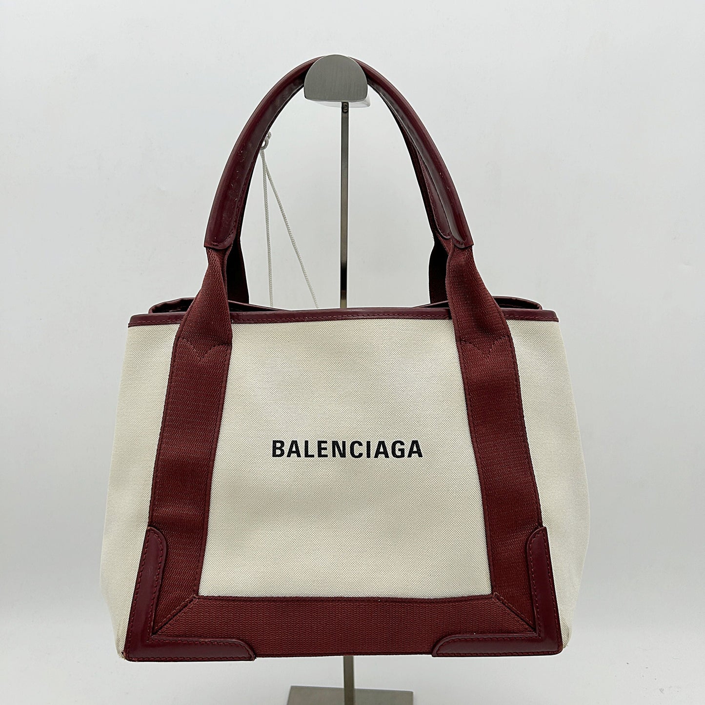 Balenciaga XS Navy Cabas Tote - Totes, Handbags LA33547