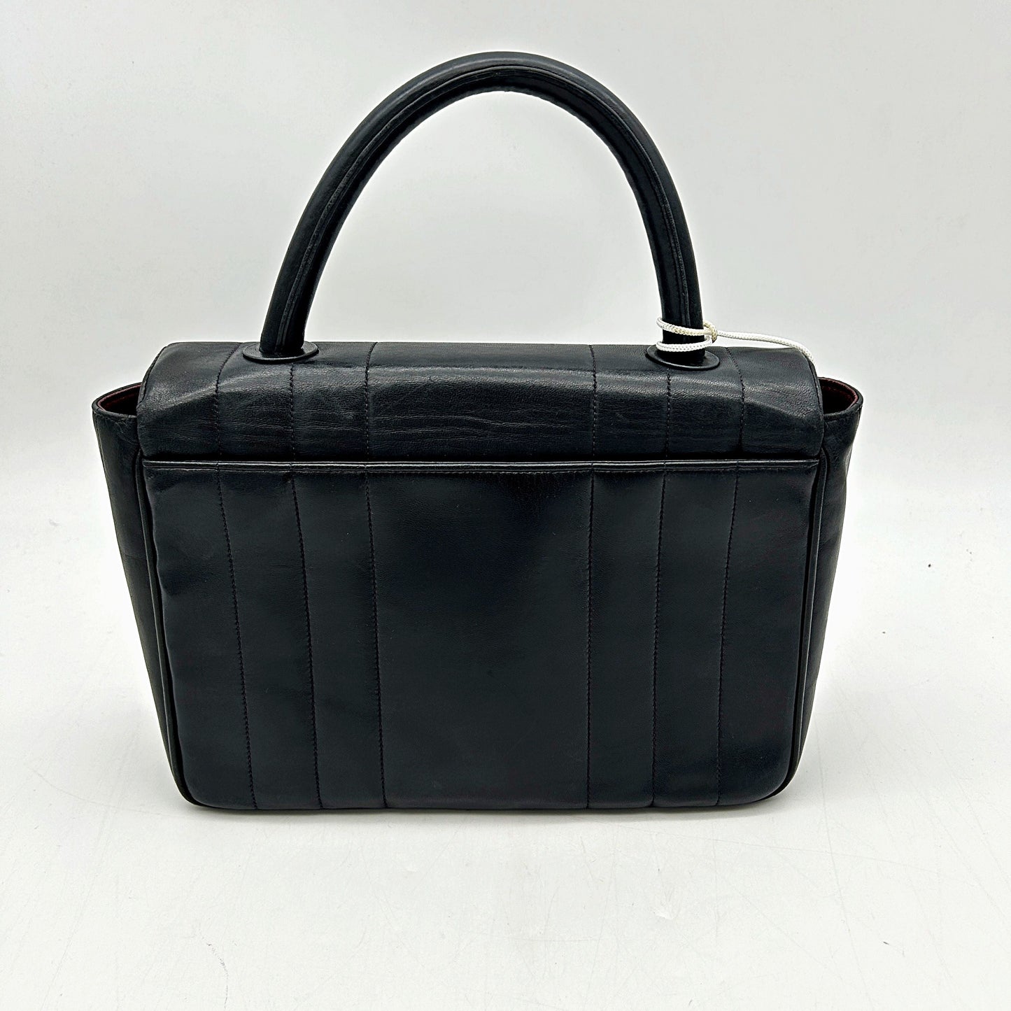 Chanel Vintage Vertical Quilt Kelly Bag - Black Handle Bags, Handbags LA18012