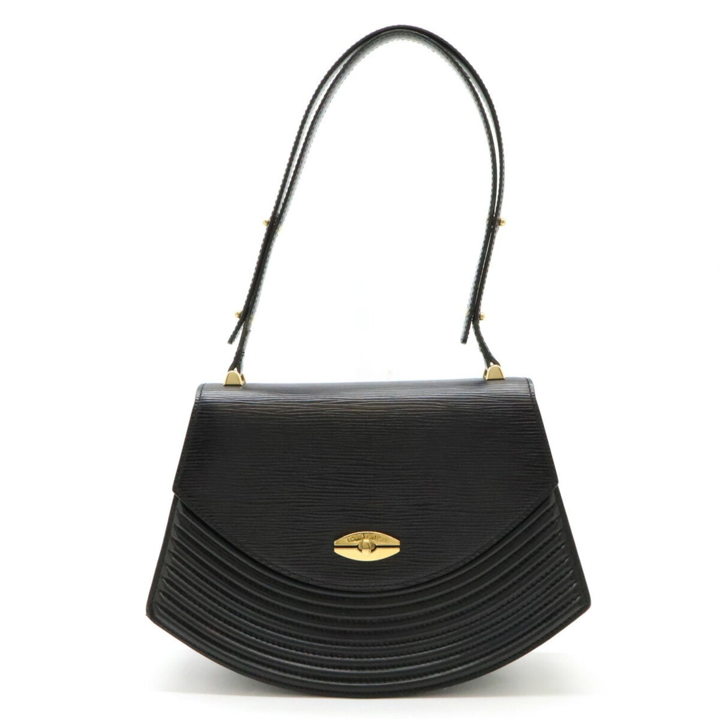 Louis Vuitton Epi  Noir Epi Leather Handbag Shoulder Bag