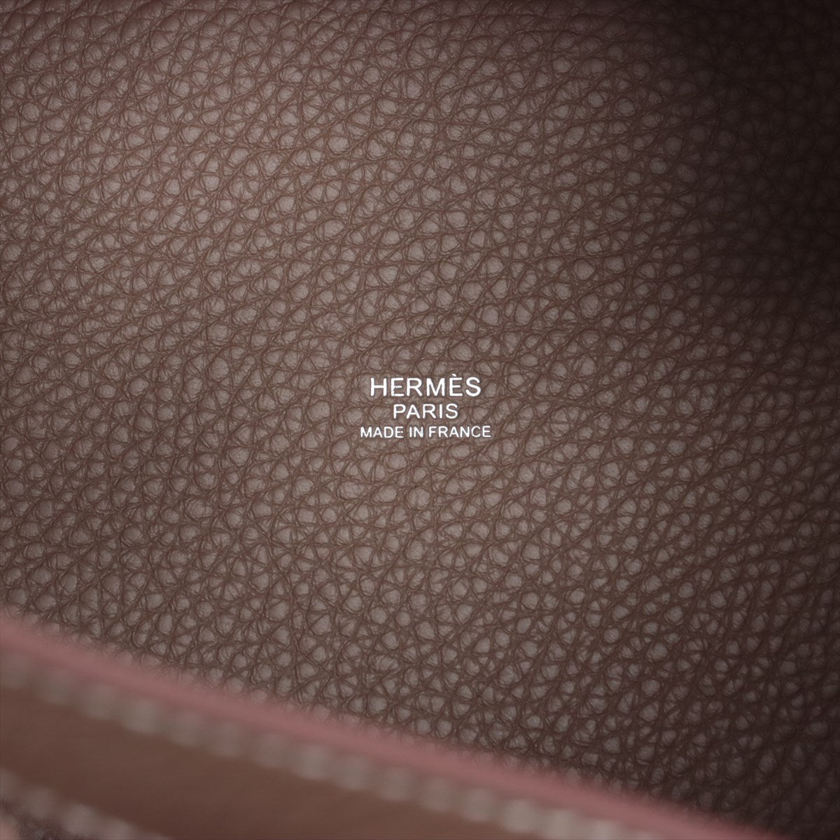 Hermes Picotin Lock PM  Clemence Etoupe Silver