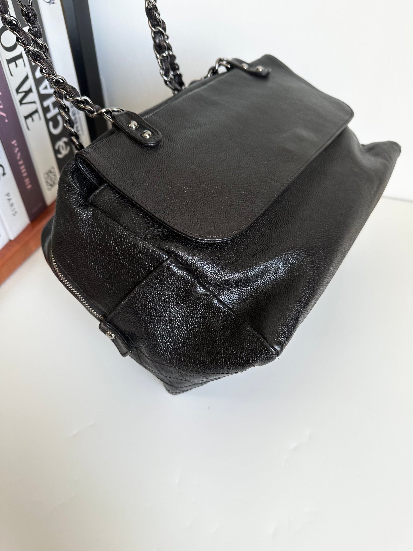 Chanel Pocket in the City Tote - Black Shoulder Bags, Handbags #JIUE