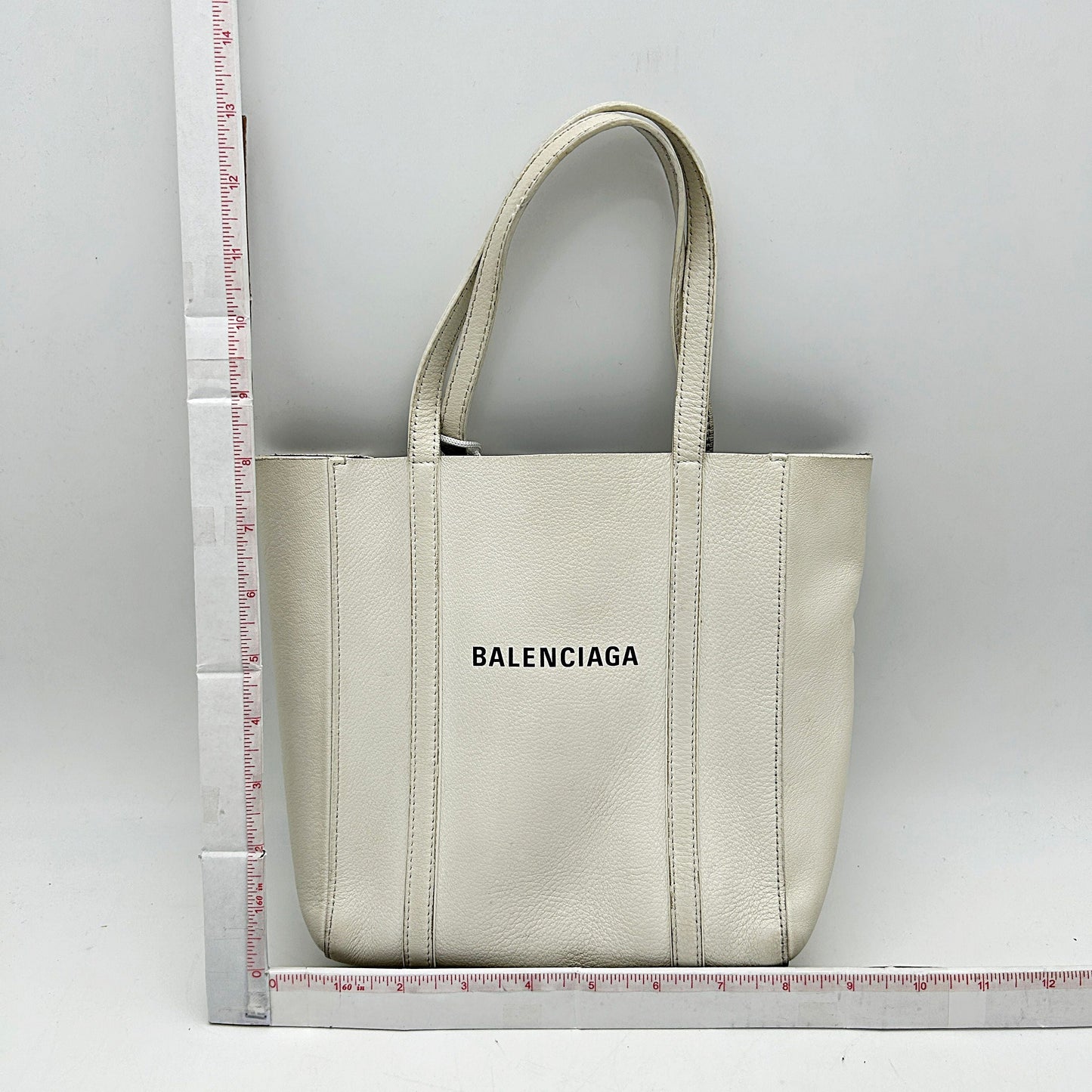 Balenciaga Leather Tote - White Totes, Handbags LA35083
