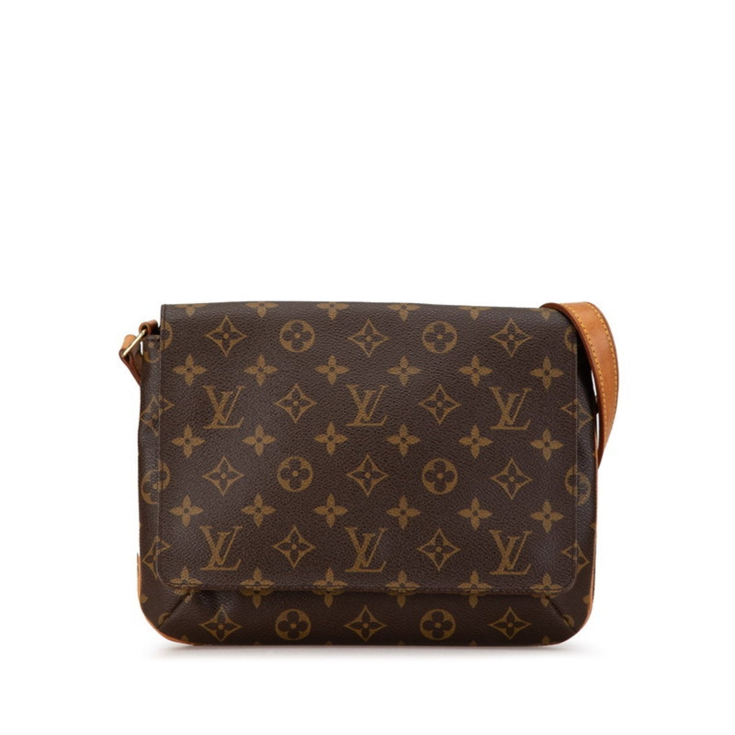 Louis Vuitton  Pvc Leather Handbag Shoulder Bag