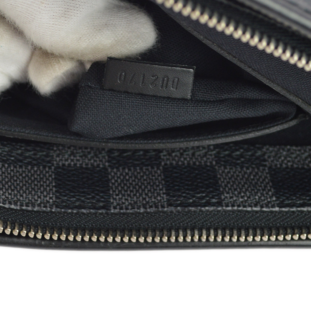 Louis Vuitton 2010 Damier Graphite Tadao 2way Tote Shoulder HandBag N51192