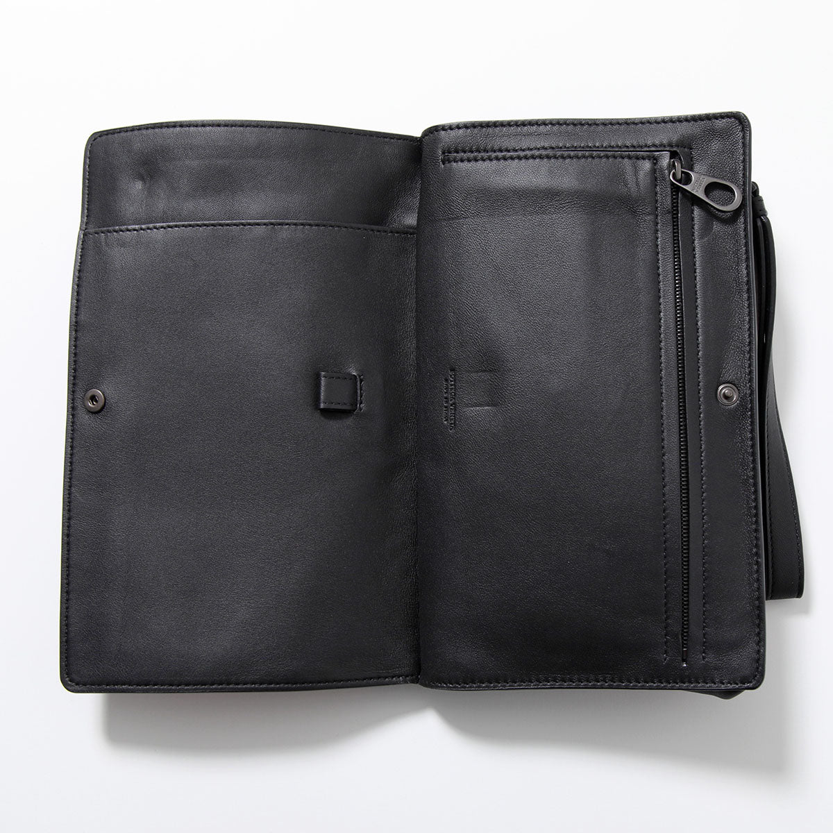 Bottega Veneta Intrecciato Leather Wristlet Clutch Bag