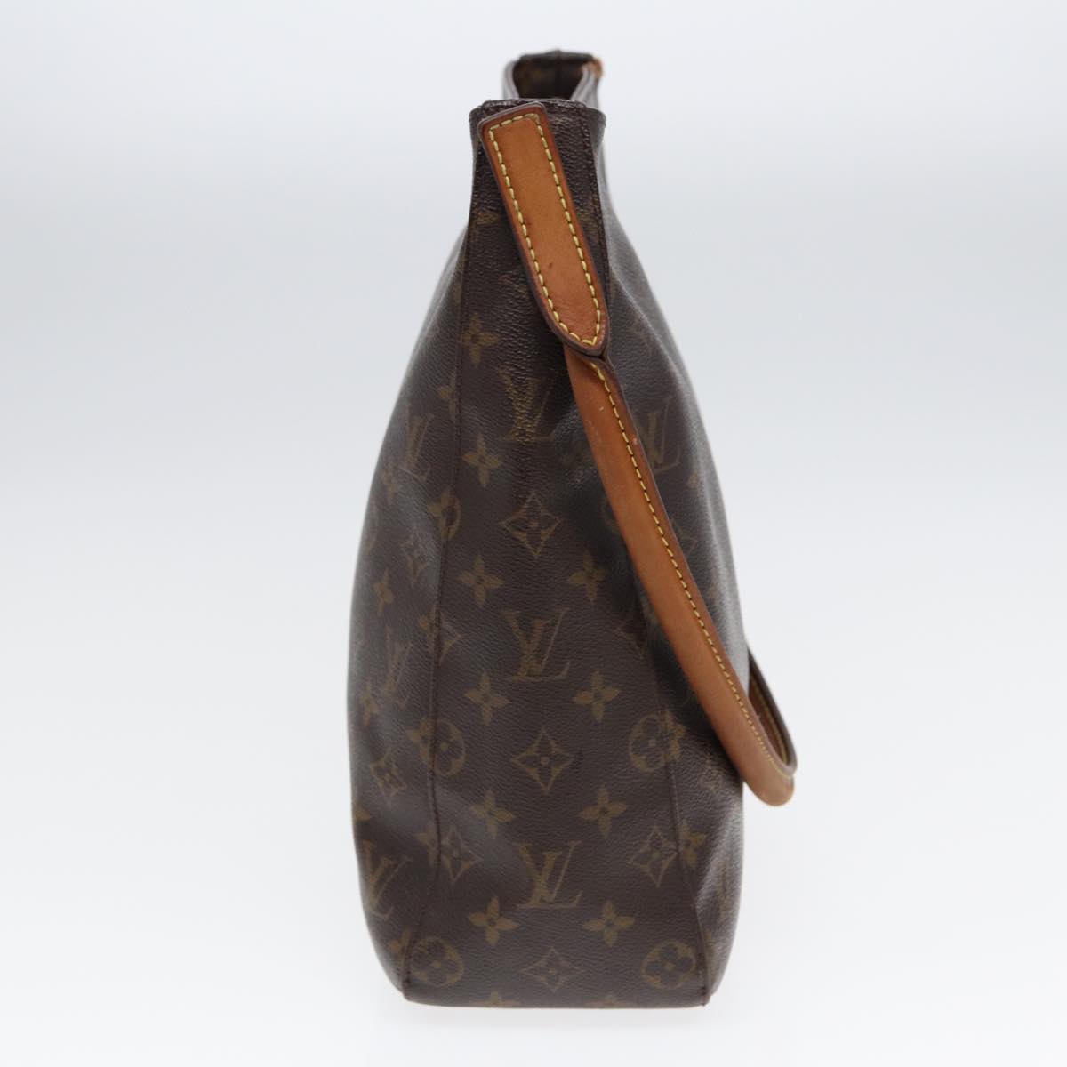 LOUIS VUITTON Monogram Looping GM Shoulder Bag M51145 LV Auth bs16819