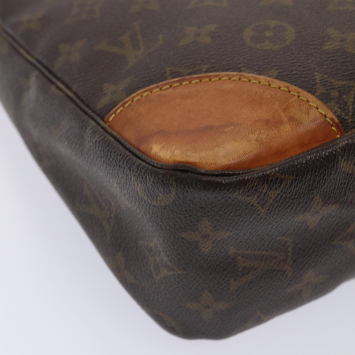 LOUIS VUITTON Monogram Boulogne 30 Shoulder Bag M51265 LV Auth bs16927