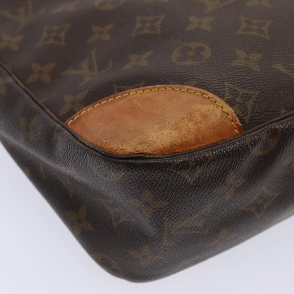 LOUIS VUITTON Monogram Boulogne 30 Shoulder Bag M51265 LV Auth bs16927