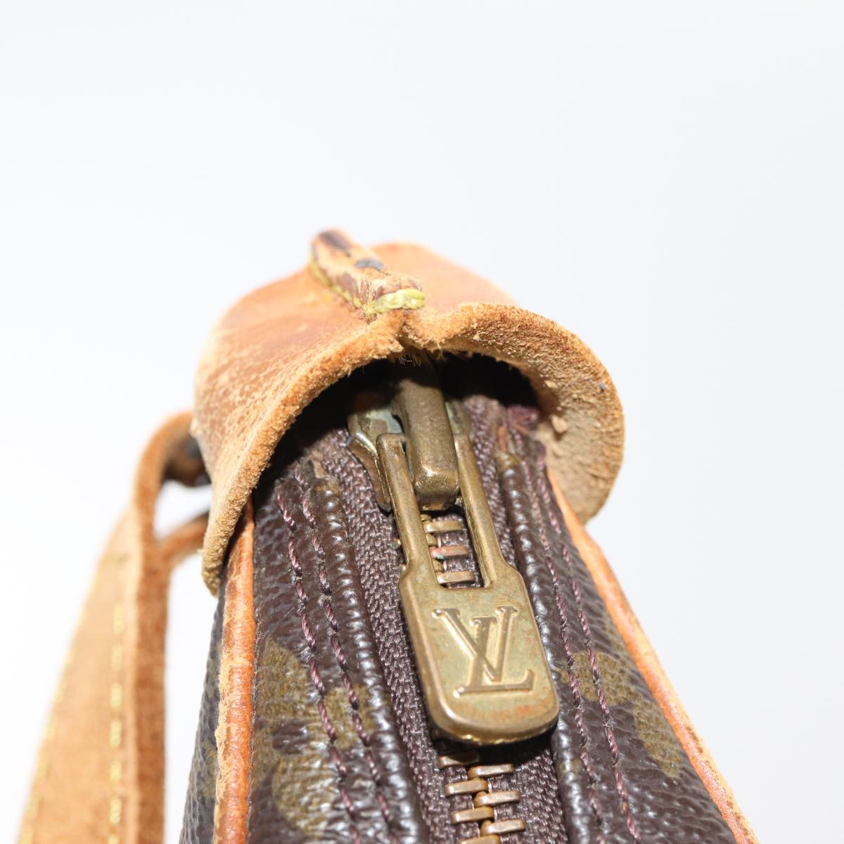 LOUIS VUITTON Monogram Boulogne 30 Shoulder Bag M51265 LV Auth bs16927