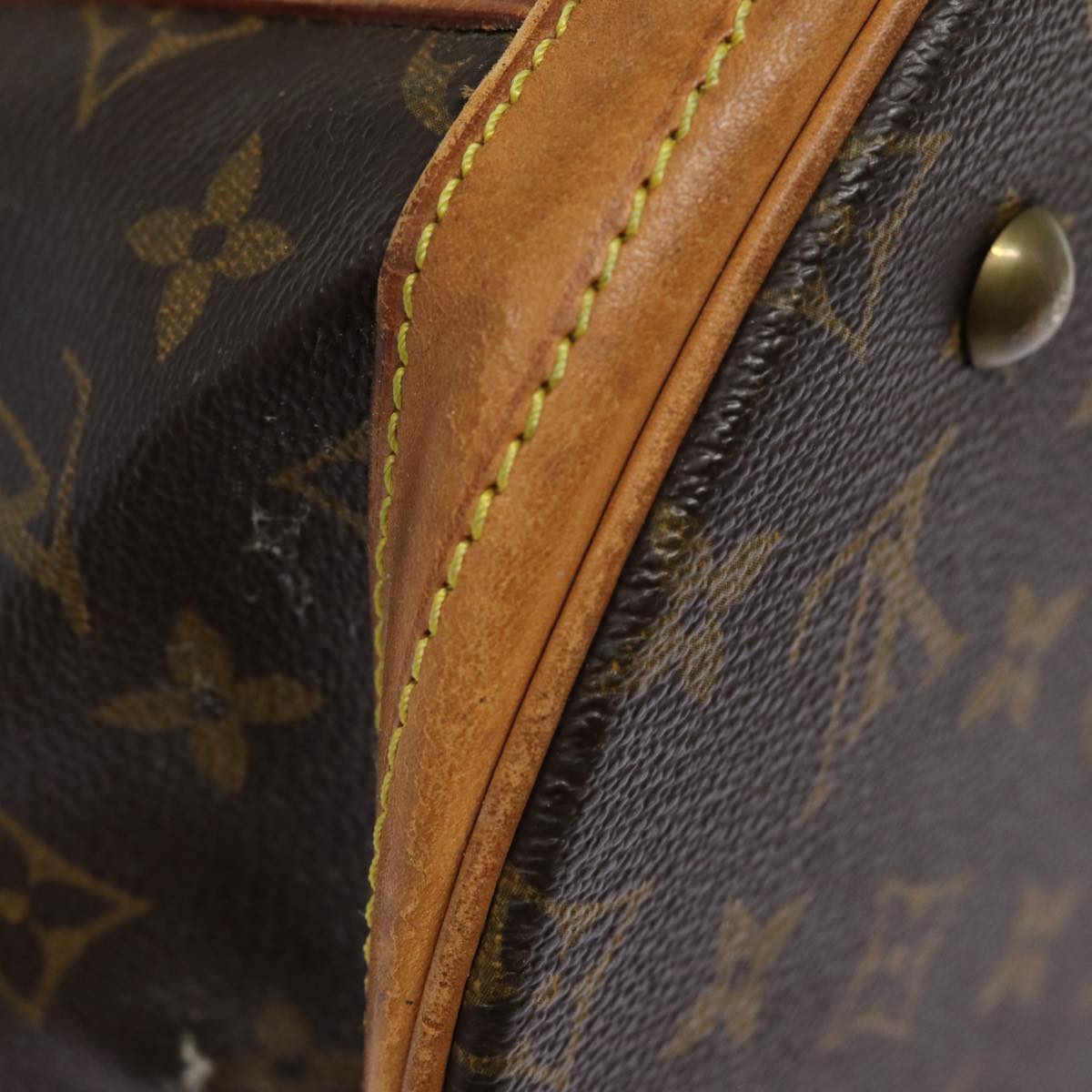LOUIS VUITTON Monogram Bucket GM Shoulder Bag M42236 LV Auth bs16942