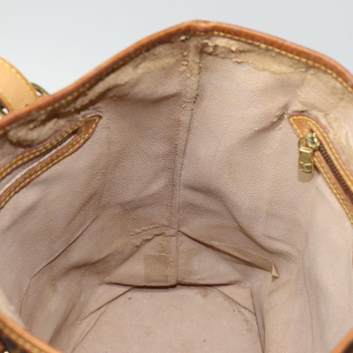 LOUIS VUITTON Monogram Bucket GM Shoulder Bag M42236 LV Auth bs16942