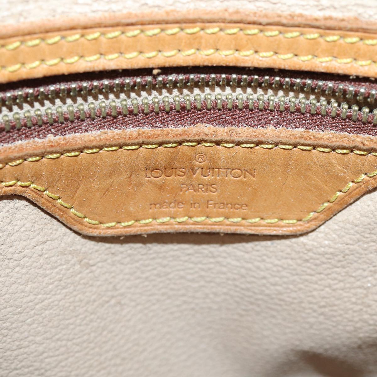 LOUIS VUITTON Monogram Bucket GM Shoulder Bag M42236 LV Auth bs17080