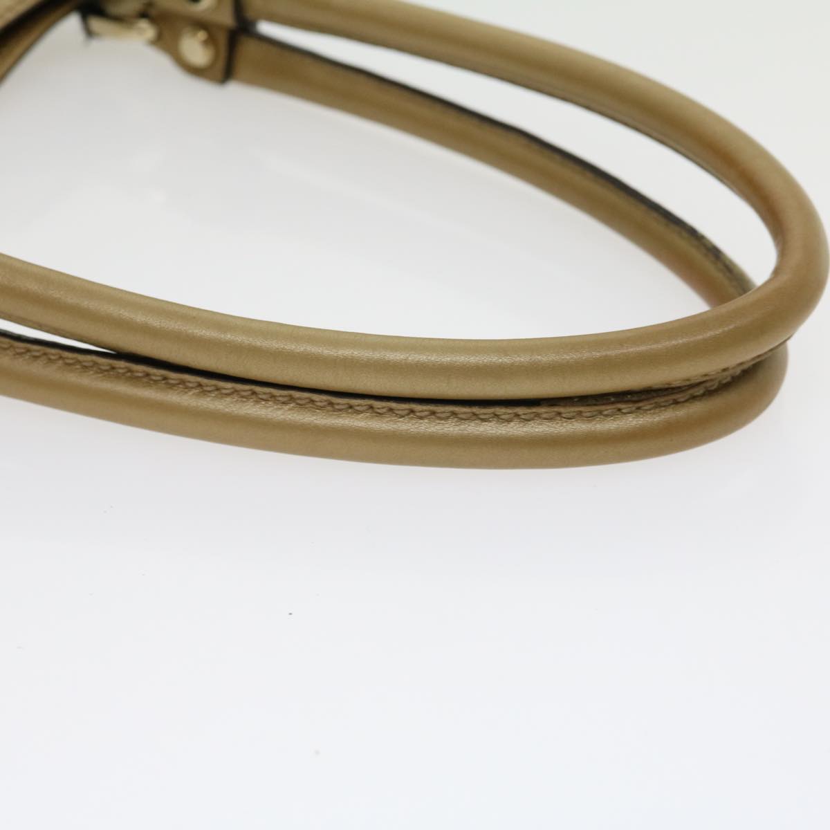 GUCCI GG Canvas Tote Bag Beige Gold 211983204991  bs1798