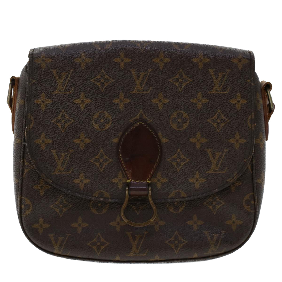 LOUIS VUITTON Monogram Saint Cloud GM Shoulder Bag M51242 LV  bs6817