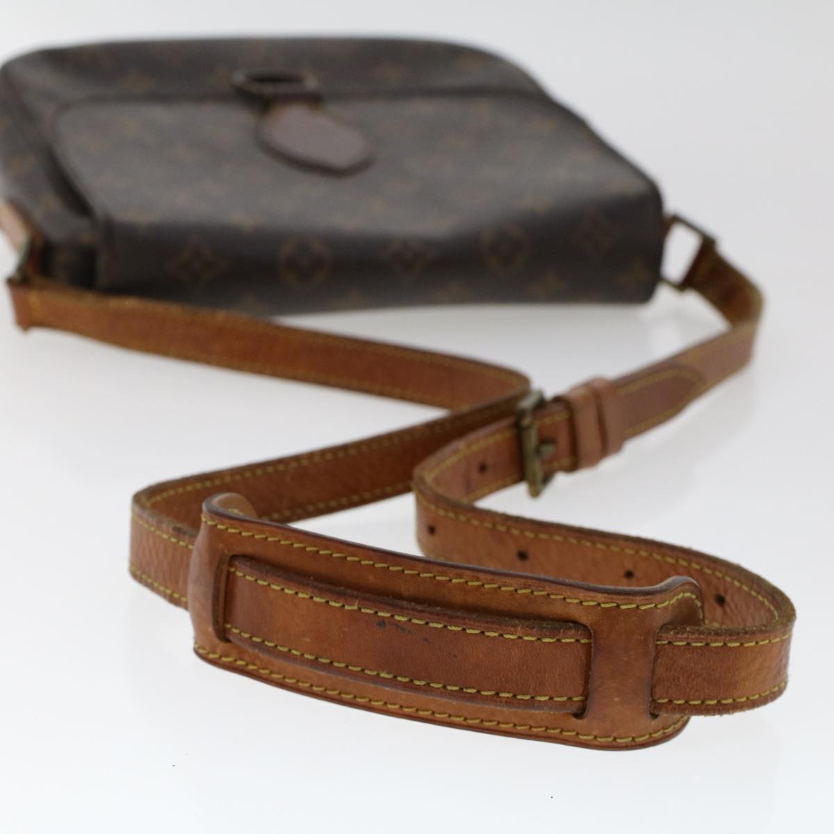 LOUIS VUITTON Monogram Saint Cloud GM Shoulder Bag M51242 LV  bs6817