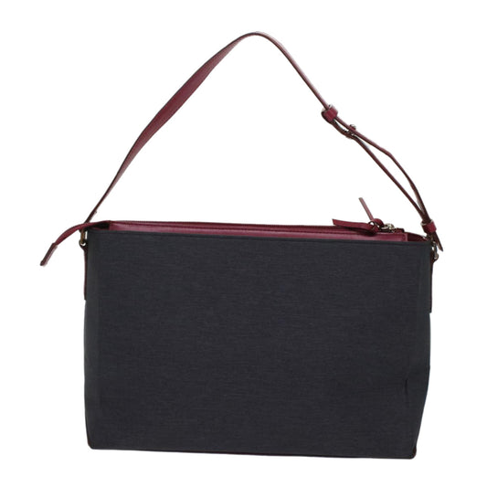 Burberry Shoulder Bag Nylon Black Auth bs6887