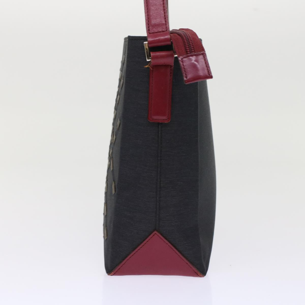 Burberry Shoulder Bag Nylon Black Auth bs6887