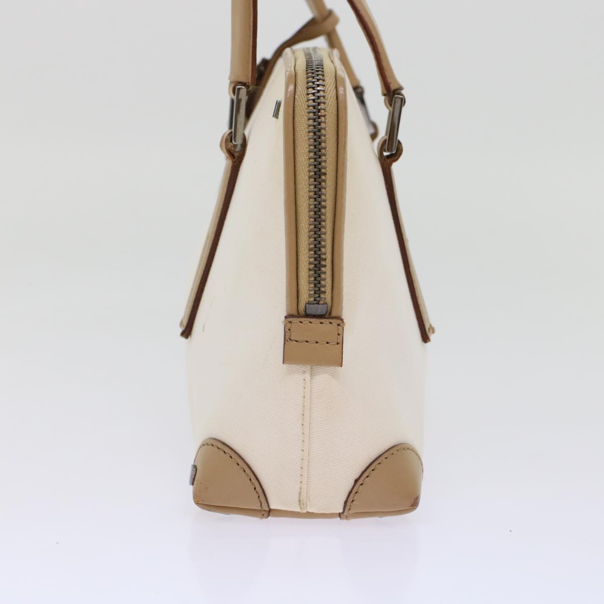 GUCCI GG Canvas Shoulder Bag Coated Canvas Leather 2Set Black Beige  bs7126