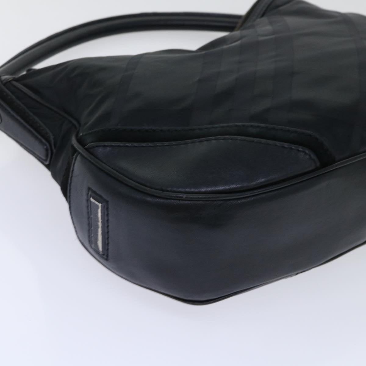 Burberry Shoulder Bag Nylon Black Auth bs7847