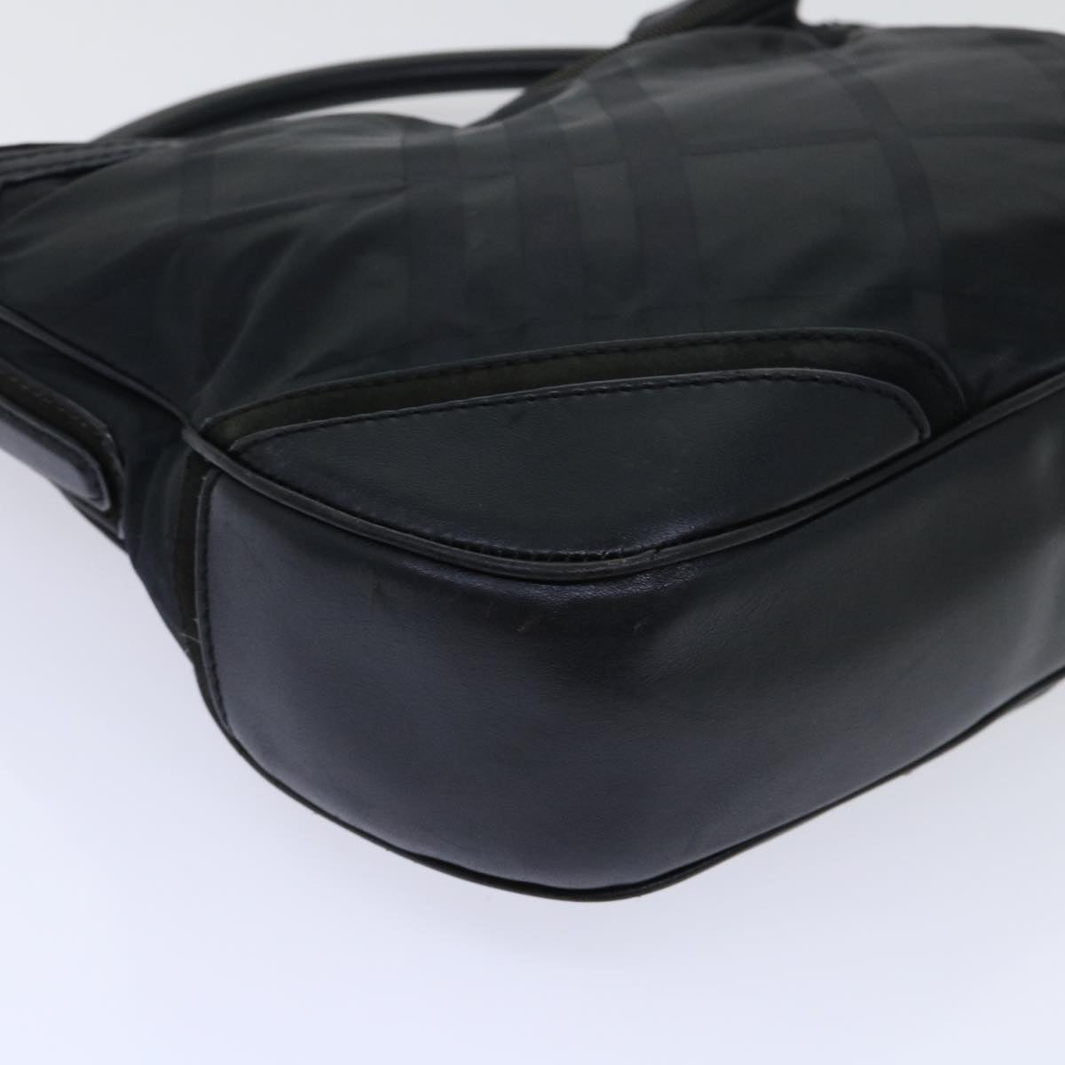 Burberry Shoulder Bag Nylon Black Auth bs7847