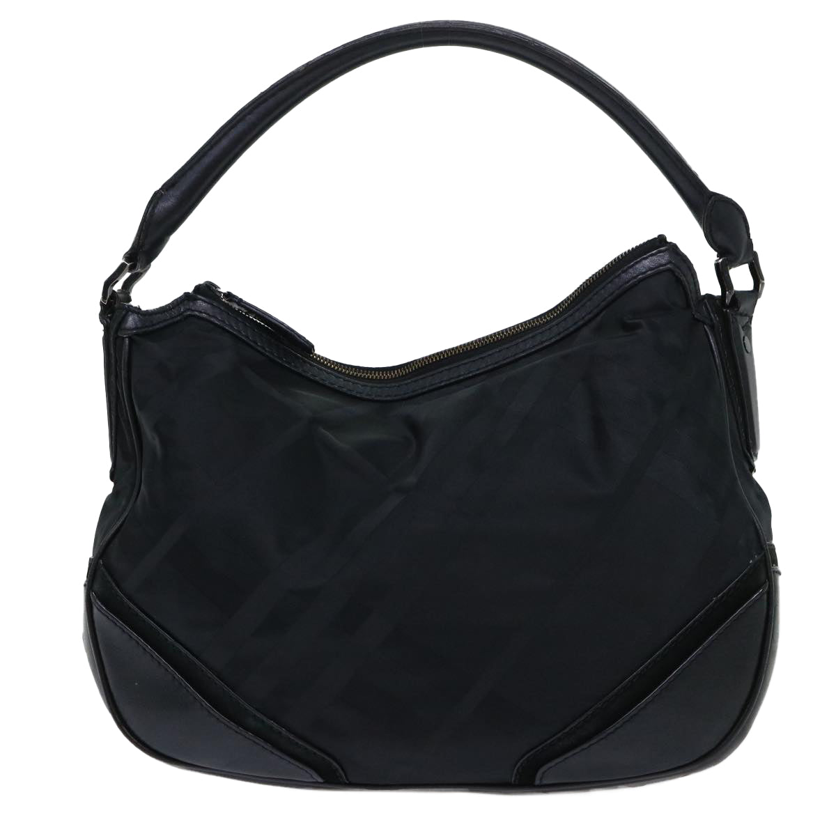 Burberry Shoulder Bag Nylon Black Auth bs7847