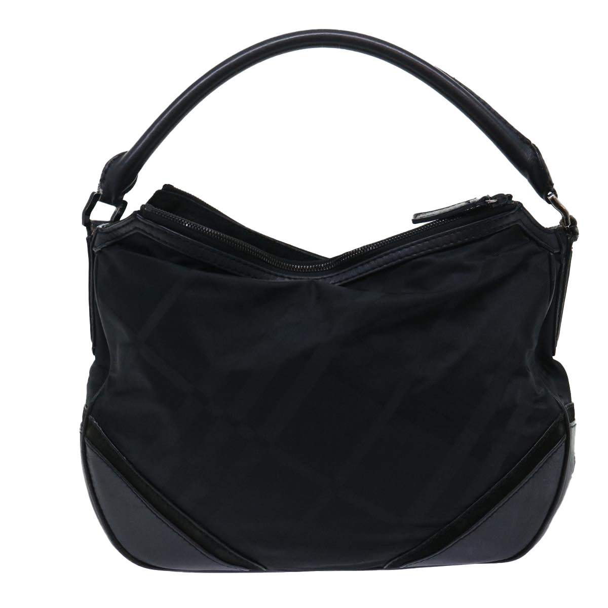 Burberry Shoulder Bag Nylon Black Auth bs7847