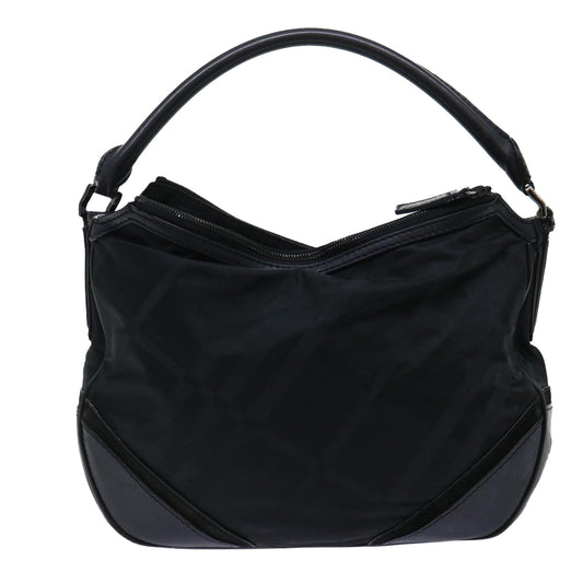 Burberry Shoulder Bag Nylon Black Auth bs7847
