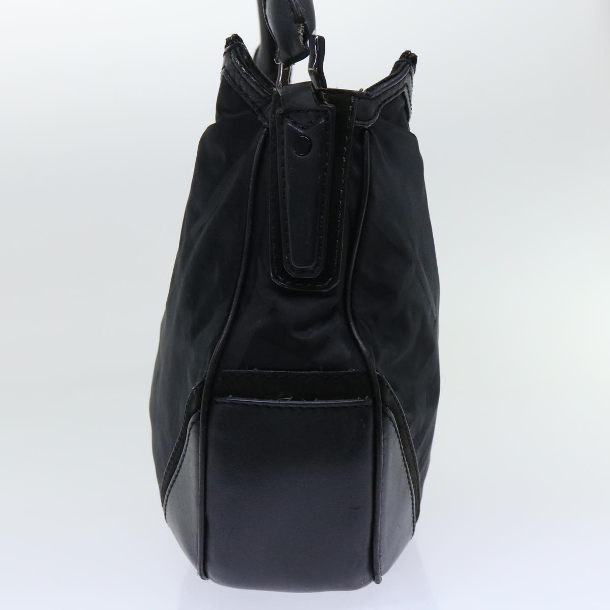 Burberry Shoulder Bag Nylon Black Auth bs7847