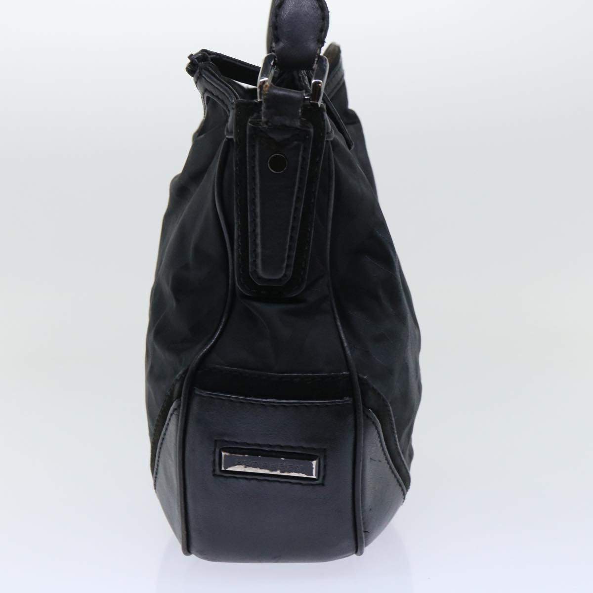 Burberry Shoulder Bag Nylon Black Auth bs7847